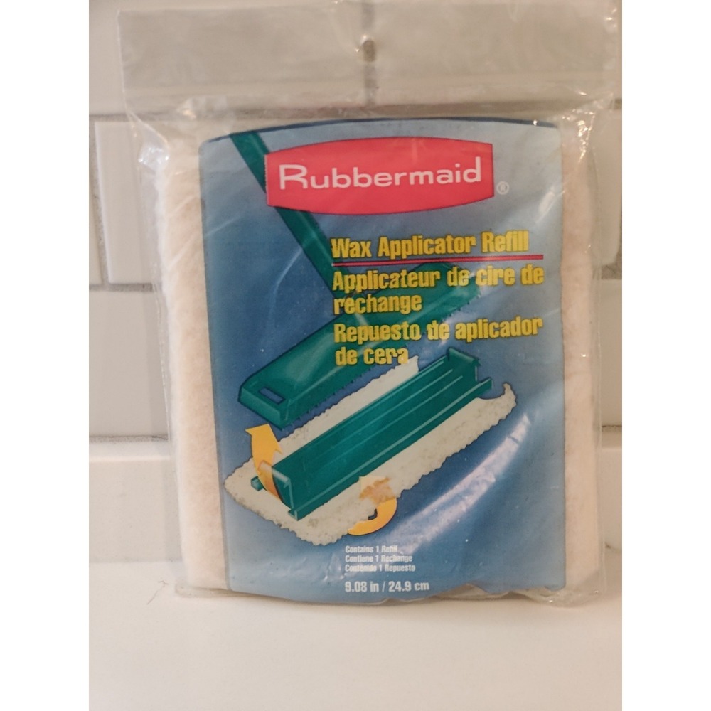 Rubbermaid Wax Applicator Soft G090 Refill Fits Mop‎ G091 Old Stock 9.08 in
